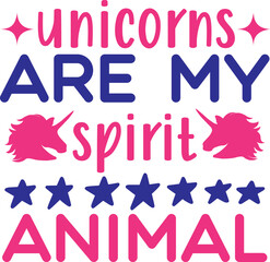 unicorns are my spirit animal