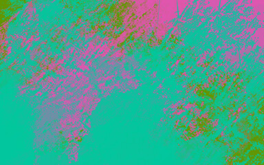 Obraz na płótnie Canvas Abstract grunge texture paintbrush multicolor background vector