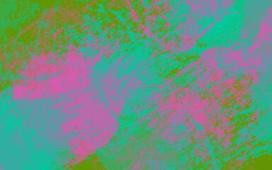 Abstract grunge texture paintbrush multicolor background vector