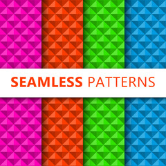 Texture abstract 3d form seamless pattern for your fabric and textile