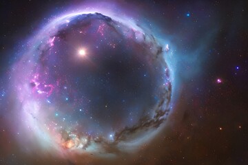Obraz na płótnie Canvas Space, stars, planets and nebula