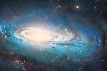Space, stars, planets and nebula