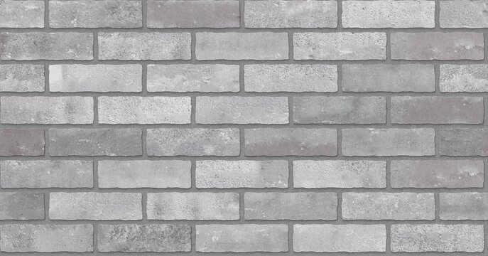 Fototapeta grey brick staggered rustic retro texture wall background