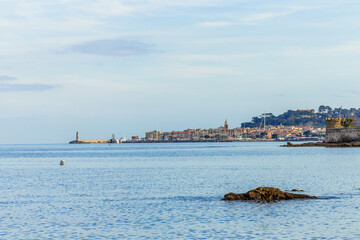 Fototapeta na wymiar Panoramic view of St. Tropez, France, Provence