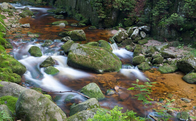 Mountain wild stream.