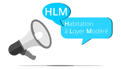 Mégaphone HLM - Habitation à Loyer Modéré