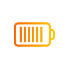 full battery gradient icon