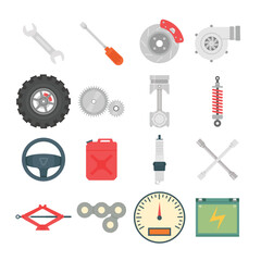 mechanical elements set icon