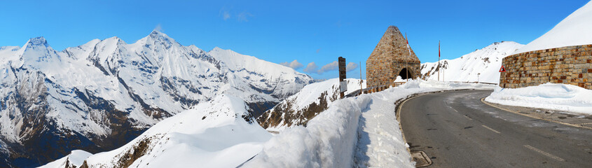 Alps mountains panorama