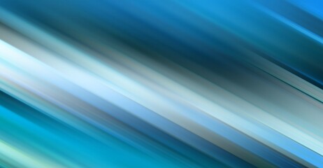modern gradient abstract blue cyan blurry parallel striped light trails slanted lines background banner  © Steven
