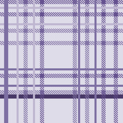 Tartan pattern fabric seamless. Blue Purple and Ultra Violet tone.
