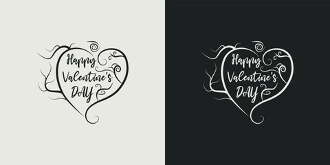 Happy valentine's day t-shirt typography lettering design. romantic lettering design.valentines day t- shirt design. Illustration for prints on T-Shirts, bags and Posters , for Cutting Machine.