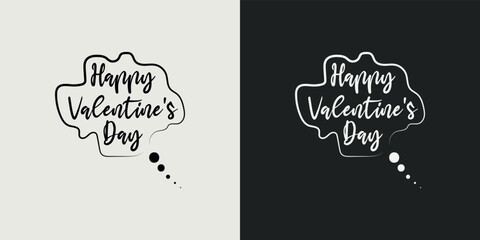 Happy valentine's day t-shirt typography lettering design. romantic lettering design.valentines day t- shirt design. Illustration for prints on T-Shirts, bags and Posters , for Cutting Machine.