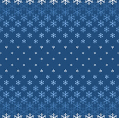 Beautiful winter background from openwork author's hexagonal snowflakes. Winter pattern with optical effect. Vector image of a Christmas symbol.