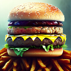 Big burger fast food