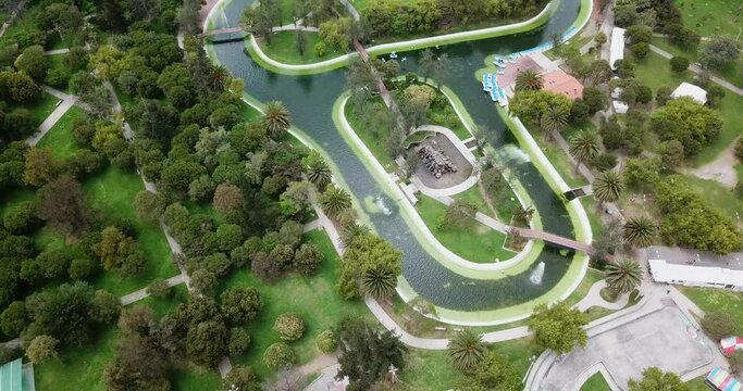 Man-made river at 2200m altitude