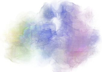 watercolor with transparent background	