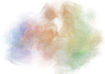 watercolor with transparent background	