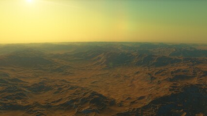 science fiction wallpaper, cosmic landscape, realistic exoplanet, abstract cosmic texture, beautiful alien planet in far space, detailed planet surface, abstract aerial view, abstract texture 3d rende