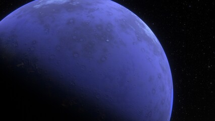 Abstract planets and space background
