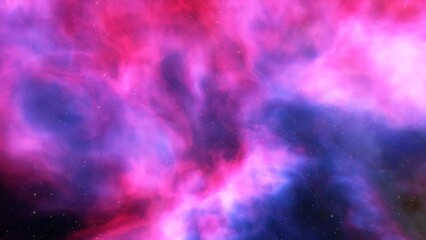 nebula gas cloud in deep outer space
