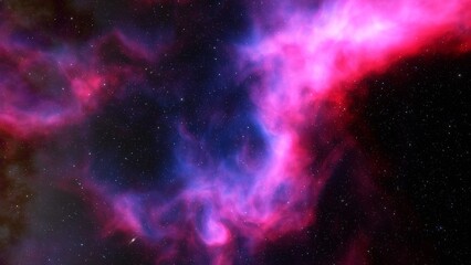 Fototapeta premium nebula gas cloud in deep outer space 