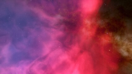 nebula gas cloud in deep outer space
