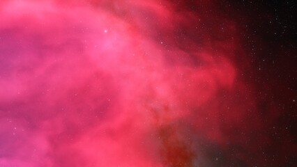 Obraz premium Universe filled with stars, nebula and galaxy 