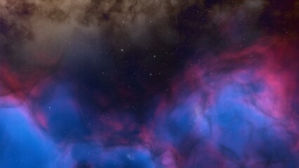 Space nebula, for use with projects on science, research, and education. Illustration
