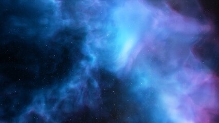 Space nebula, for use with projects on science, research, and education. Illustration
