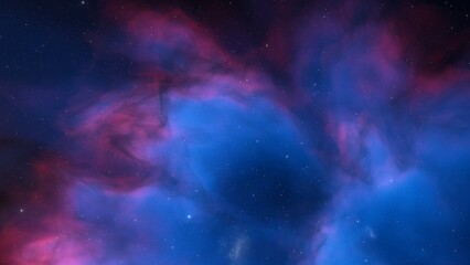 Space nebula, for use with projects on science, research, and education. Illustration
