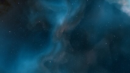 Space nebula.
