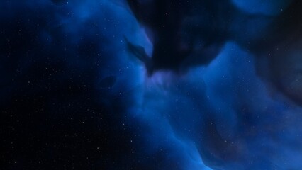 Fototapeta premium nebula gas cloud in deep outer space 