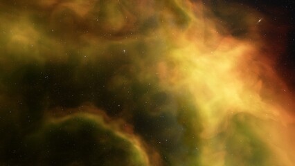 Space of night sky with cloud and stars
