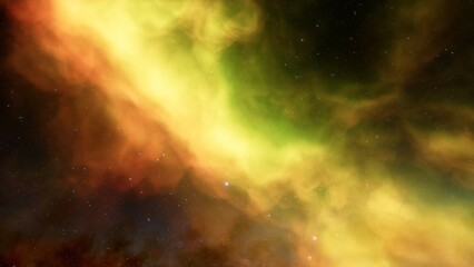 Space of night sky with cloud and stars
