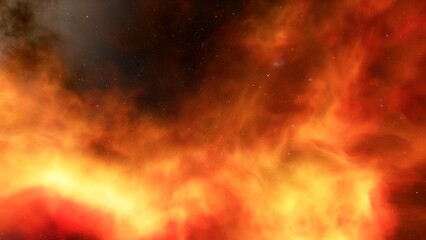 Obraz premium Universe filled with stars, nebula and galaxy 