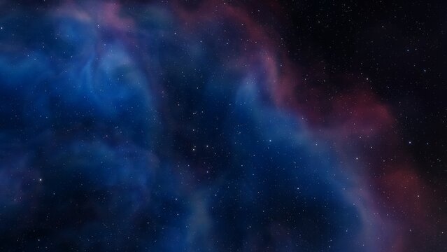 Night sky - Universe filled with stars, nebula and galaxy © ANDREI