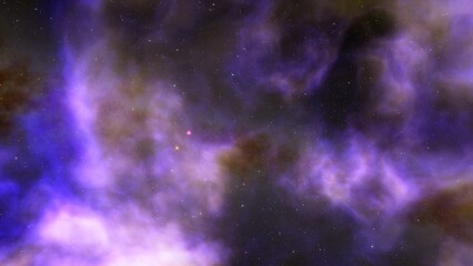 bright nebula, nebula in space, majestic red-purple nebula, beautiful space background 3D render
