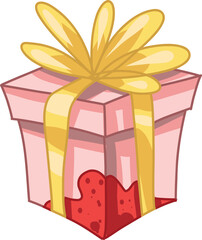 gift with blood, Creepy Valentine clipart, Spooky Valentine, Pastel Goth digital stickers, Alternative Valentine day vector EPS10