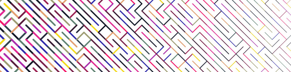 Color rotated lines background abstract illustration