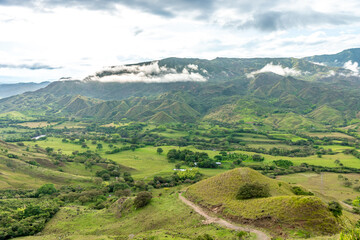 Fototapeta premium nature in the mountain landscape of Colombia
