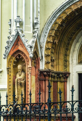 Guayaquil Metropolitan Cathedral detail.