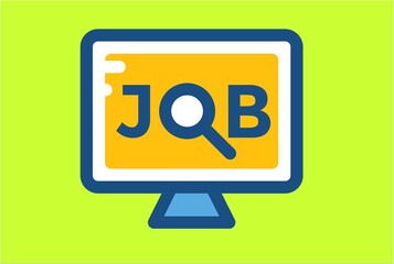 photo vector image of  we are hiring digital collage