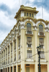 Historical colonial-style building, historic town centre, Guayaquil.