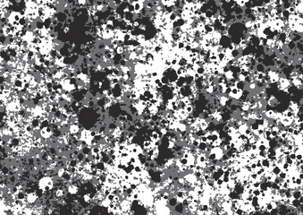 白黒のグランジパターン　009