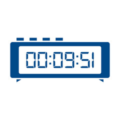 Digital, clock, led icon vector image. Can also be used for home electronics and appliances. Suitable for mobile apps, web apps and print media.