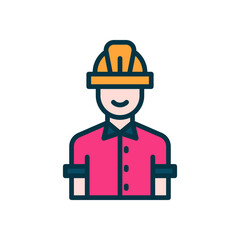 engineer icon for your website, mobile, presentation, and logo design.