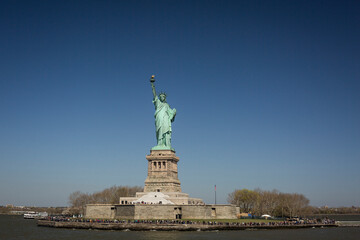 Fototapeta premium Statue of Liberty in Liberty Island, New York
