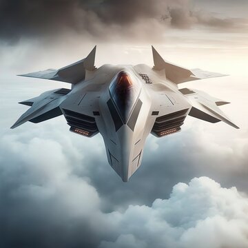 Advanced stealth fighter aircraft.