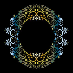 Decorative frames, Retro ornamental frame, Vintage rectangle ornaments and ornate border